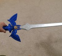 Master Sword from The Legend of Zelda: A Link to the Past by Neebick, Download free STL model