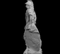 3D Printable Fides in The Palace of Versailles, France by Scan The