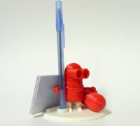 STL file MINIONS Pencil Pen Holder・3D printer design to download・Cults