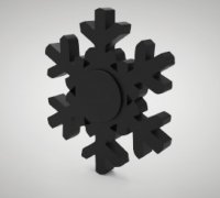 Snowflake Fidget Spinner (Classic) by Randomizy