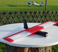 LW-PLA/PLA RC Plane - Pusher Propeller (PProp) by dbm0926, Download free  STL model
