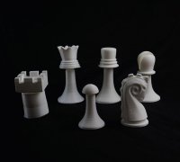 Imprima em 3D seu próprio jogo de xadrez desenhado por Marcel Duchamp - 3D  Pro!
