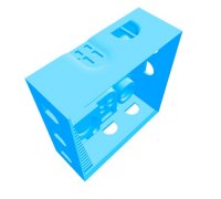 STL file UFO Paint Mixing Palette 🛸・3D printer design to
