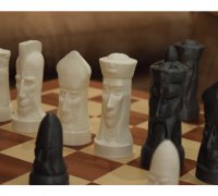 Free STL file Star Trek - Ganine Classic Chess Set: King ⭐・3D printing  design to download・Cults