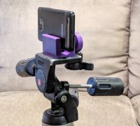 STL file Pince smartphone compatible Manfrotto 📱・3D printable model to  download・Cults