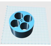 3D Printed Perendev Magnet Motor with generator by kb3lnn