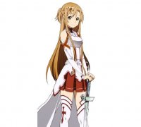 Yuuki Asuna - Sword Art Online Free 3D Model by ilham45