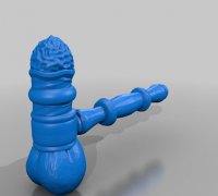 God Of War - Thor's Hammer (Mjolnir) by ColinSS906 - Thingiverse