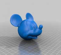 mickey mouse head" Models to Print -