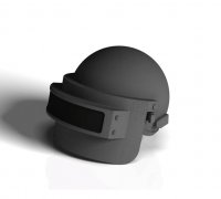 PUBG lvl.3 Helmet (K6-3), 3D CAD Model Library