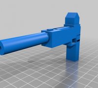 Fichier 3D gratuit Papier toilette Silencieux Arme à feu