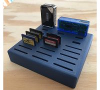 3D file Gaming PC USB & SD Card Holder・Design to download and 3D