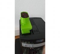 DeLonghi Magnifica Evo Coffee Bean Container Extension by Eric D., Download free STL model