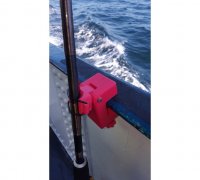 fishing rod clamp 3D Models to Print - yeggi