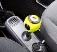 Free STL file Clio 3 rs shift knob support on Clio 2 gearshift