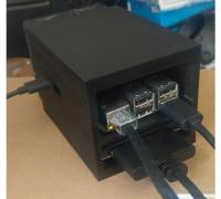 Free STL file Thing ico Raspberry Pi Case for NAS with Minirack, SSD.  openmediavault 👽・3D printer design to download・Cults