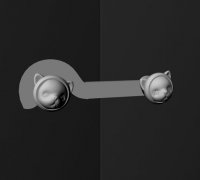 Free STL file Bifold door lock 🚪・3D printer design to download