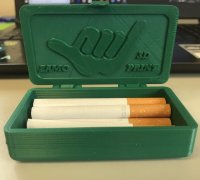 Boîte à Cigarettes Slim Elégant pour 20 Cigarettes Etui Cigarette