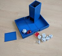 12oz Dice Tower Can Cup w/ Basic Handle - 3D model by Glytch3d on Thangs