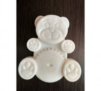 STL file gummy bear - MOLD BATH BOMB, SOLID SHAMPOO 🐻・3D printer model to  download・Cults
