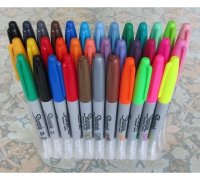 18 and 24 sharpie holders by 3D Models to Print - yeggi