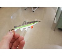 Realistic Sunfish Jointed Swimbait Fishing Lure by sthone, Download free  STL model