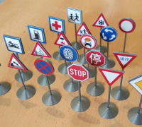 traffic sign" 3D Models to Print yeggi
