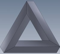 penrose triangle 3D Models to Print - yeggi