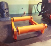 Fichier STL gratuit Support bobine filament imprimante 3D 🪢・Plan