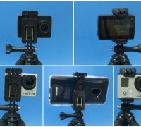STL file Laptop webcam sportcam holder / Soporte cámara deportiva (GoPro,  Apeman, Victure) 💻・3D print object to download・Cults