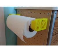 Toilet paper roll holder for pegboard by cmh