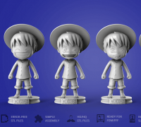 STL file who's who one piece funko pop・3D printing template to  download・Cults