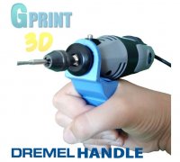 3D Printable Support Dremel 8200 and other by emmanuel