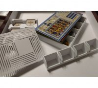 Concordia Board Game Organizer Insert with Salsa Expansion 3D model 3D  printable