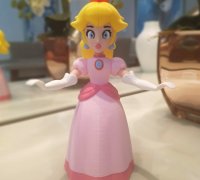 3D file princess peach mario bros movie 👸・3D printable model to  download・Cults