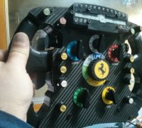 formula 1 steering wheel g29 3D Models to Print - yeggi