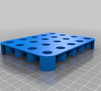 STL file Oil Paint Box Holder 🛢️・3D printable design to