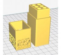 Fichier 3D gratuit Rangement piles 📦・Plan imprimable en 3D à  télécharger・Cults