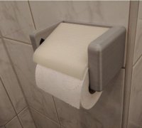 3D file Yet Another Quick Change Toilet Paper Roll Holder - Shelf 🚽・3D  printing model to download・Cults