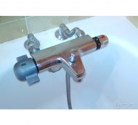 Fichier STL gratuit Support de robinet RO - Distributeur d'eau