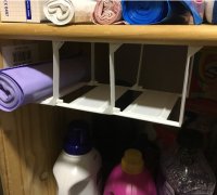 3D file 3D Printable Cup and Pantry Organizer 🏢・3D printable
