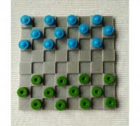 141 Jogo de damas 3D - Jogo de damas Renderizações 3D - Envato Elements