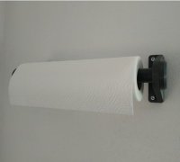 Free 3D file Porta rotolo carta cucina - Kitchen paper roll holder 🔪・3D  printable model to download・Cults