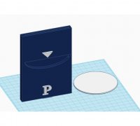 STL file Parking disc EN 🅿️・Template to download and 3D print