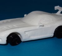 HO Slot Car Body Custom 3D Printed Tjet Whelen Modified 