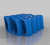 STL file wall bracket for 12 ml paint bottles 🎨・3D printing template to  download・Cults
