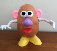 STL file Mr. Potato Head 3D Printable STL 🥔・3D printing idea to  download・Cults
