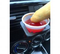 Free 3D file Chicken Nugget Sauce Cup Holder 🐔・3D printing design to  download・Cults
