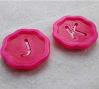 Emergency no-sew buttons by Pippa, Download free STL model