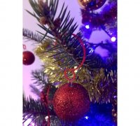 Hooks for Christmas tree branches by Omega3dProject